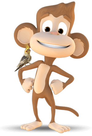 Jungle Monkeyz Adventure Golf - Alex beždžionė
